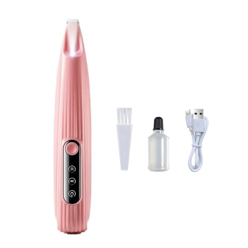 Dog Grooming Tools USB Charging Pet Hair Trimmers Low Noise Professional Cordless Shaver for Trimming Cats Thick Hair