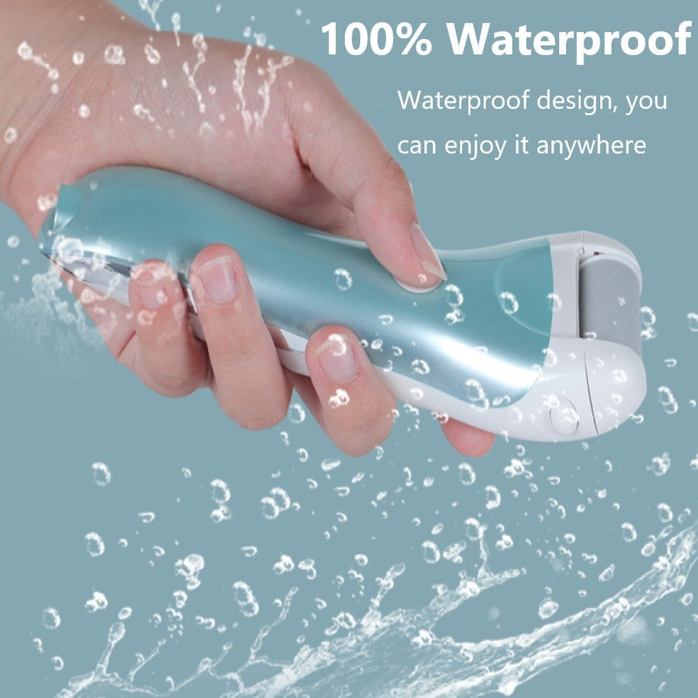 Charged Electric Foot File for Heels Grinding Pedicure Tools Professional Foot Care Tool Dead Hard Skin Callus Remover Effective