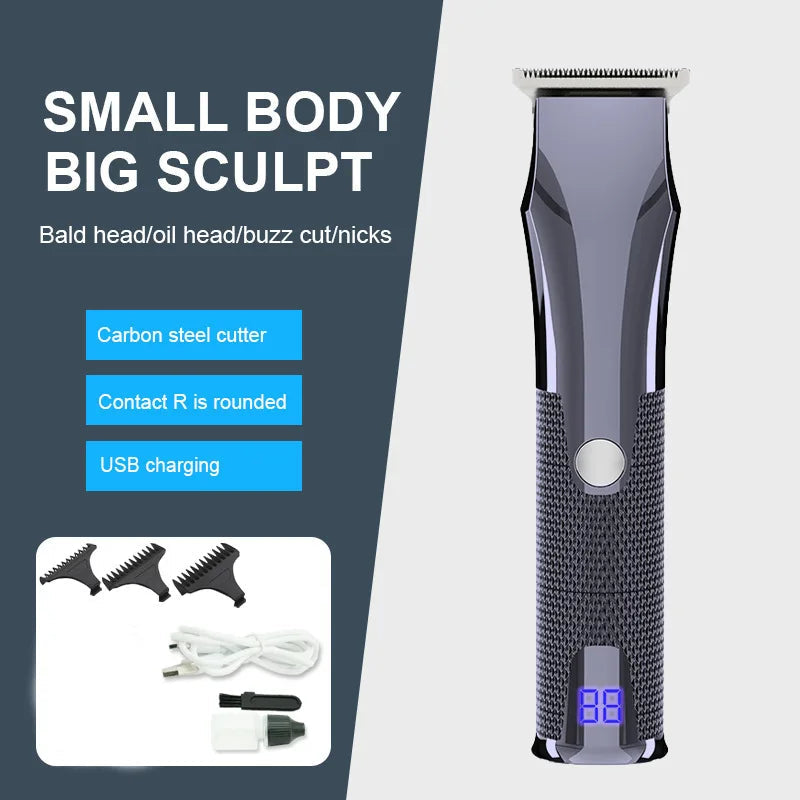Professional Cordless Hair Clipper Rechargeable Barber Haircut Machine Hair Trimmer for Barbers Stylists Haircutting Machine