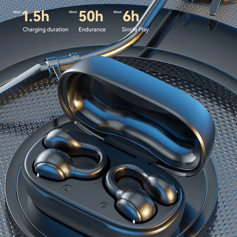 High Quality Bone Conduction Wireless Bluetooth Headphones Gaming Headsets Noise Canceling Sport Earphones For xiaomi iphone