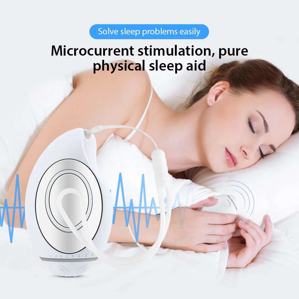 Microcurrent Hand Holding Intelligent Sleep Aid Instrument Hypnosis Instrument Massager and Relax Pressure Relief Sleep Device