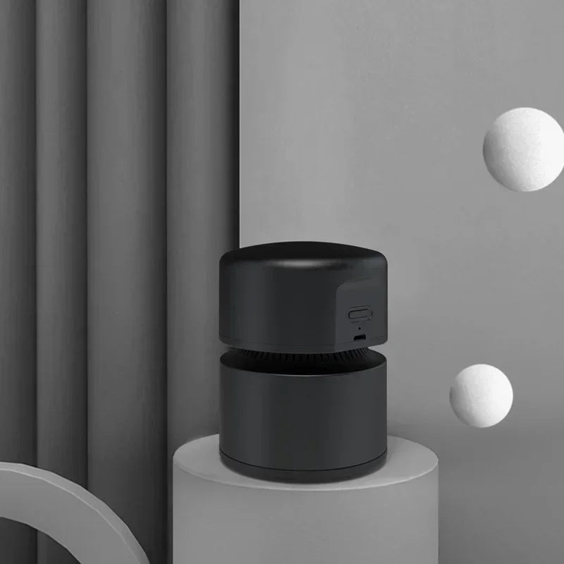 Mini Portable Vacuum Cleaner Desktop Cleaning Desk Vacuum Clean Up Dust Table Sweeper Creative Handheld For Office