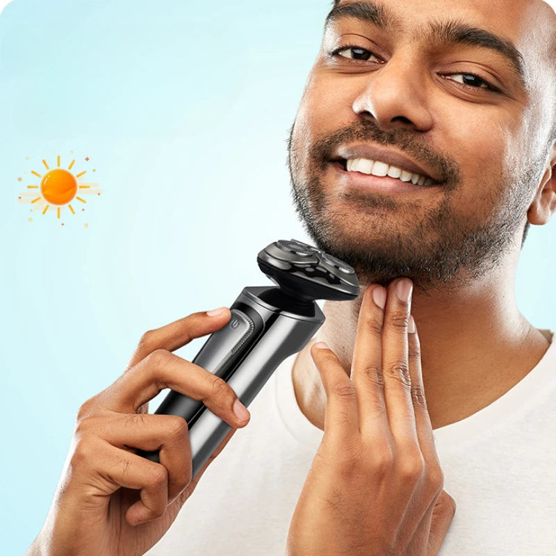 Waterproof Electric Shaver for Men USB Rechargable Professional Nose Hair Trimmer Hair Cutter Set for Men Adult Wet-Dry Dual Use