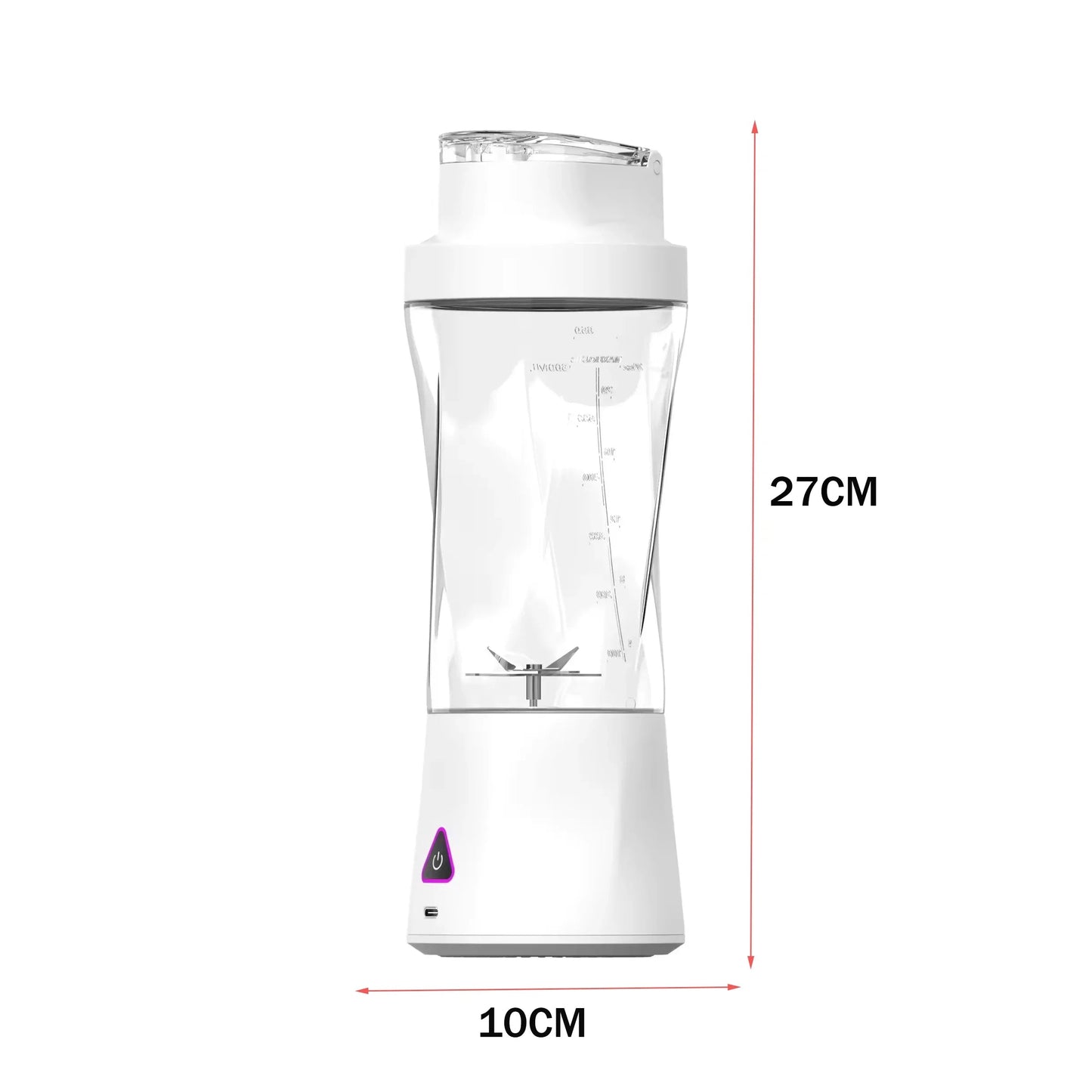 Portable Blender 6000 MAh Personal Blender-for Fruit & Smoothies Non-slip and Shock-absorbing Waterproof Dishwasher Safe Parts
