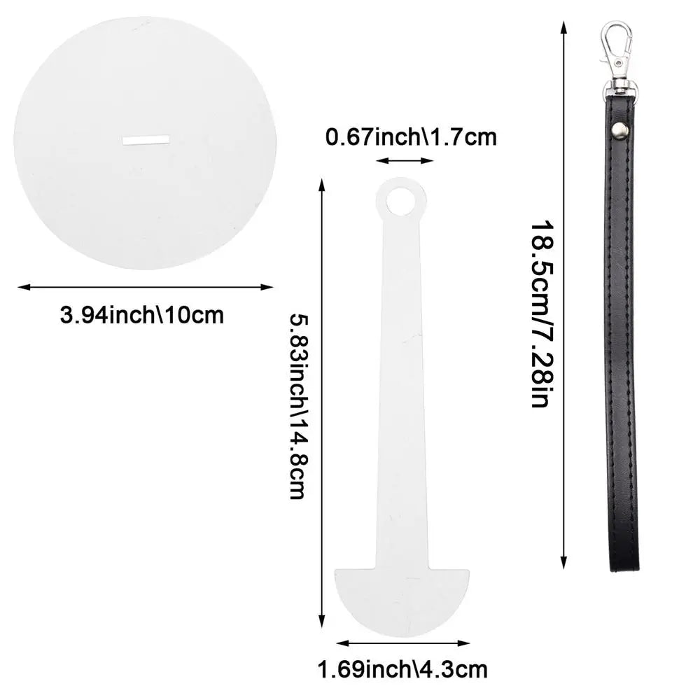 String Dispenser Holder Acrylic Detachable Wrist Yarn Holder Reusable Yarn Minder for Home Lightweight Yarn Ball Holder