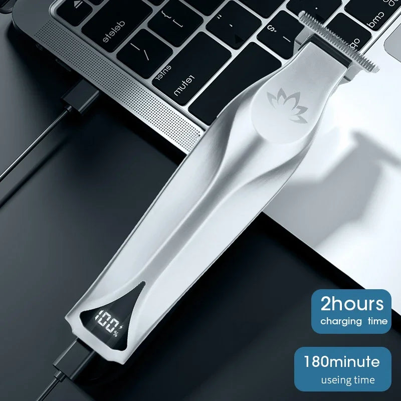 Hair Trimmers Men's Professional Carving Electric Hair Clipper 7500 RPM Oil Head Electric Pushing Hair Salon