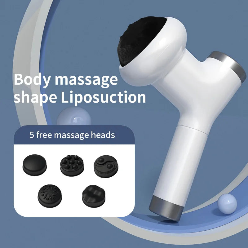 Massage Stick Wireless Charging Female Fat Pusher Handheld Portable Massager Neck Waist Shoulder Massager