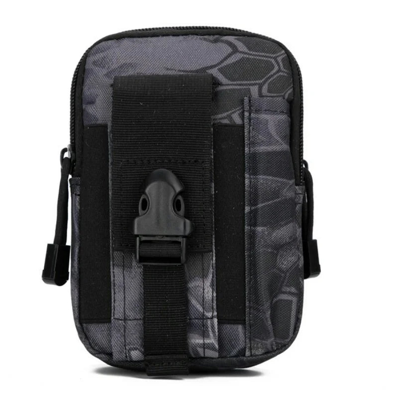 Men Outdoor Sport Tactical Molle Pouch Belt Waist Pack Bag Phone Case Military Camping Climbing Running Hunting Small EDC Bags