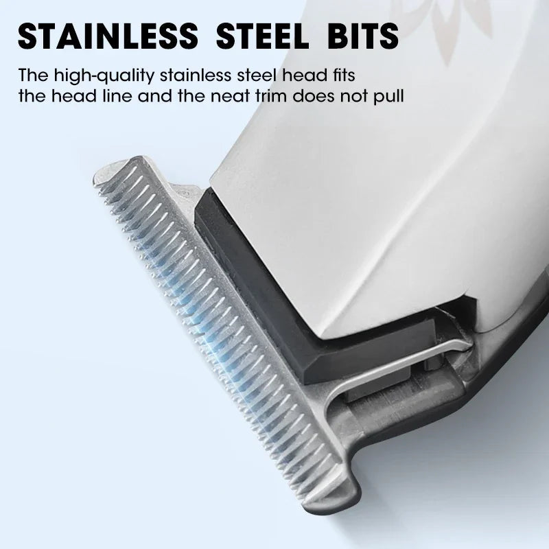 Hair Trimmers Men's Professional Carving Electric Hair Clipper 7500 RPM Oil Head Electric Pushing Hair Salon