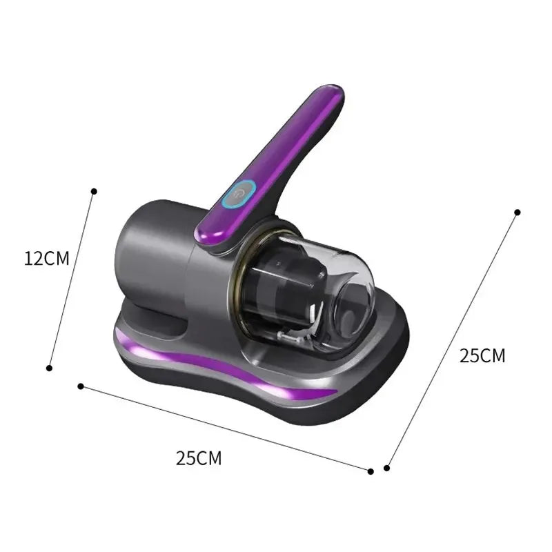 Electric Handheld Vacuum Cleaner Cordless Household Mite Remover Ultraviolet Ray To Remove Bed Mites Vacuum Cleaner