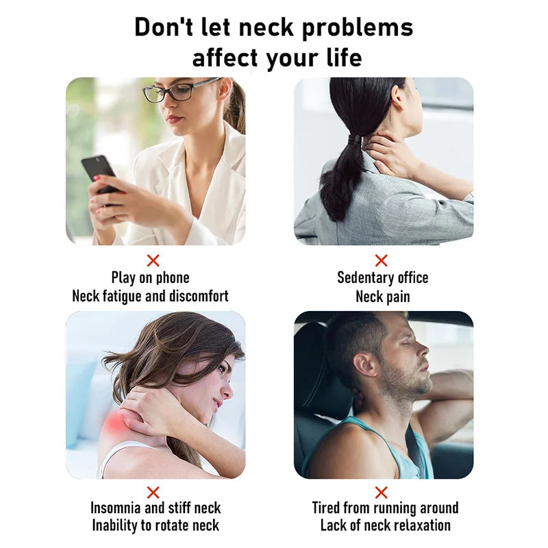 Shiatsu Massage 5D Kneading Shawl Chiropractic Back Massager Neck Shoulder Relax Pain Relief Heating Neck