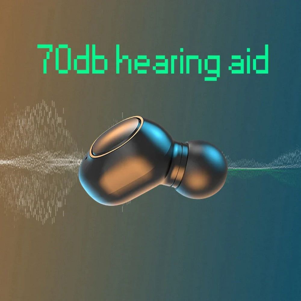 Rechargeable Hearing Aid Digital Hearing Aids for The Elderly Hearing Amplifier Adjustable Hearing Device With Lanyard