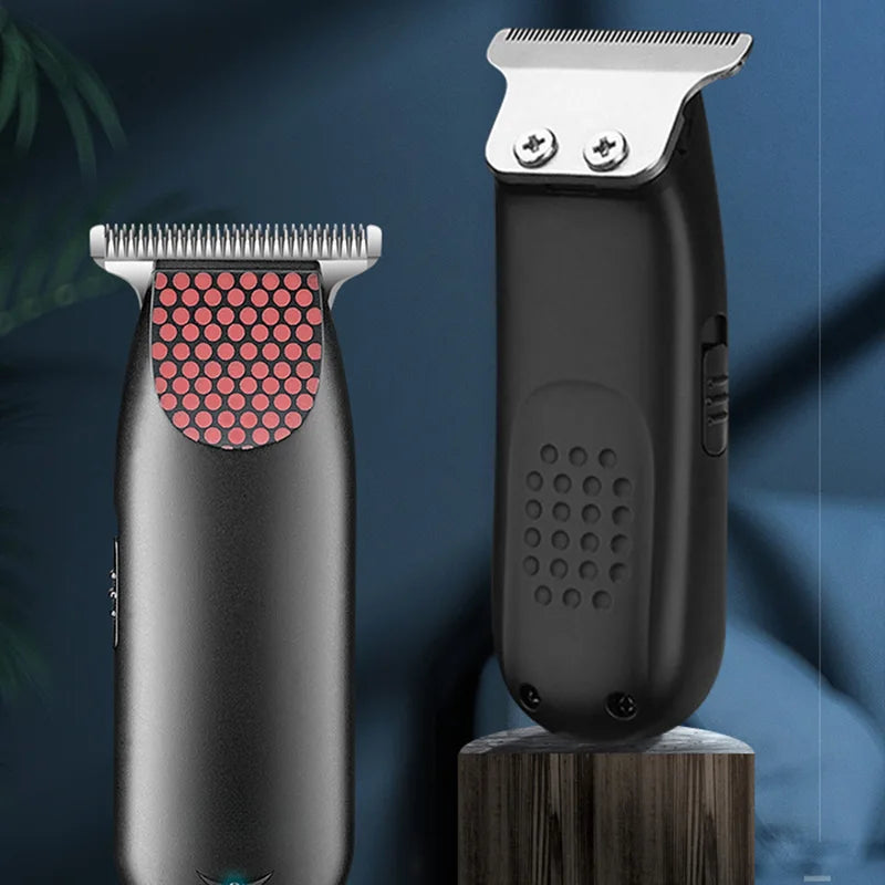 Professional Pocket Cordless Hair Clipper Compact Mini Electric Beard Hair Trimmer Small Portable Grooming Kit for Men