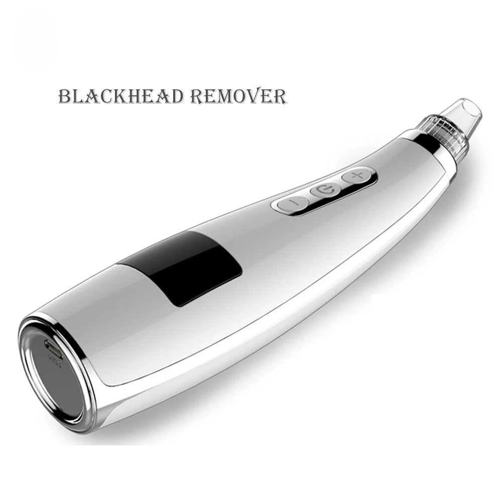 Blackhead Remover Vacuum Deep Nose Cleaner T Zone Pore Acne Pimple Removal Electric Facial Pore Cleaner Beauty Clean Skin Tool