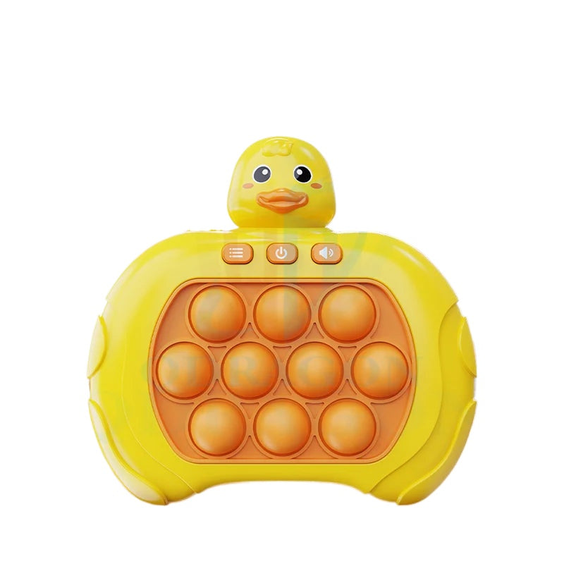 Pop Fidget Game Quick Push Bubble Game Handle Toy Anti-Stress Toys with LED Game Machine Relieve Stress Toys for Boys Girls Gift