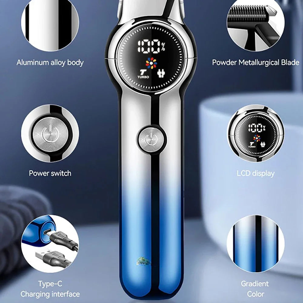 Cordless Detailer Trimmer Extremely Close Trimming Crisp Clean Line Hair Clipper Professional Barber Hair Cutting Machine