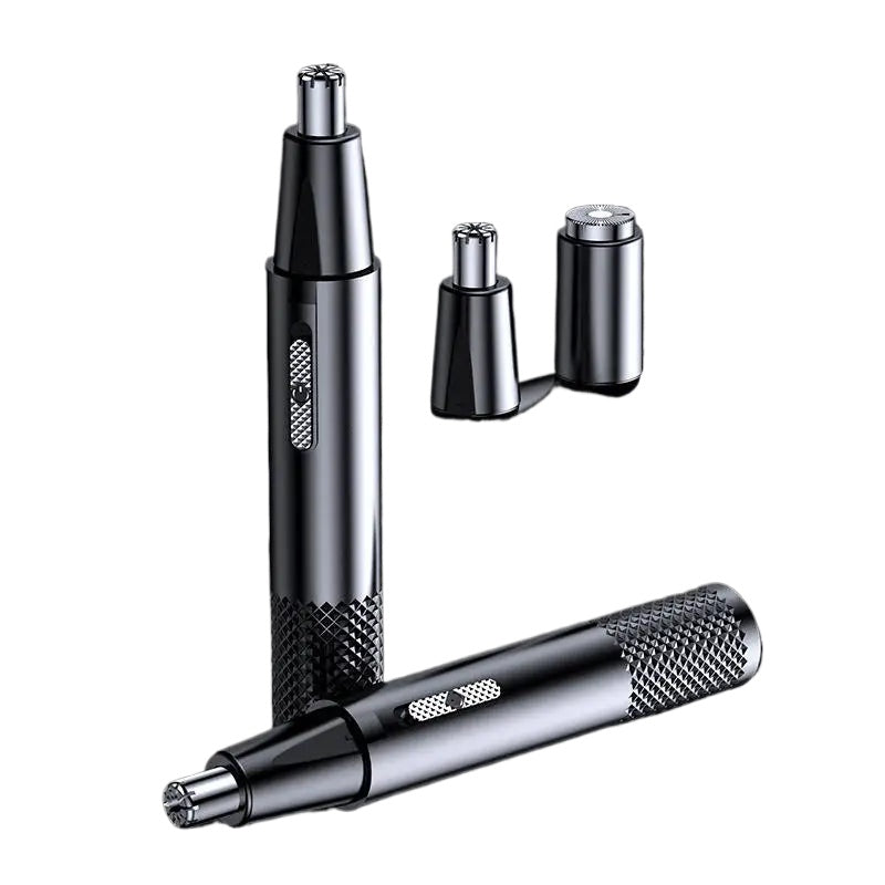 Electric Nose Hair Trimmer Beard Clipper Rechargeable Multi-kinetic Washable Shaving 2in1 Nose Ear Hair Trimmer Electric Razor
