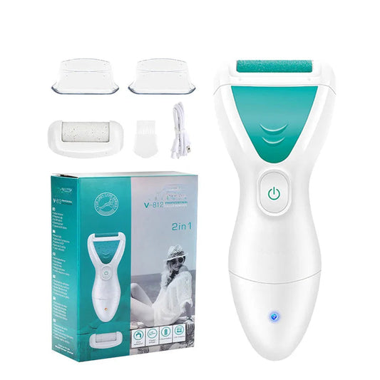 Digital Display Electric Foot Grinder Portable IPX6 Waterproof Two-speed Adjustable Callus Remover And Exfoliating Pedicure Tool