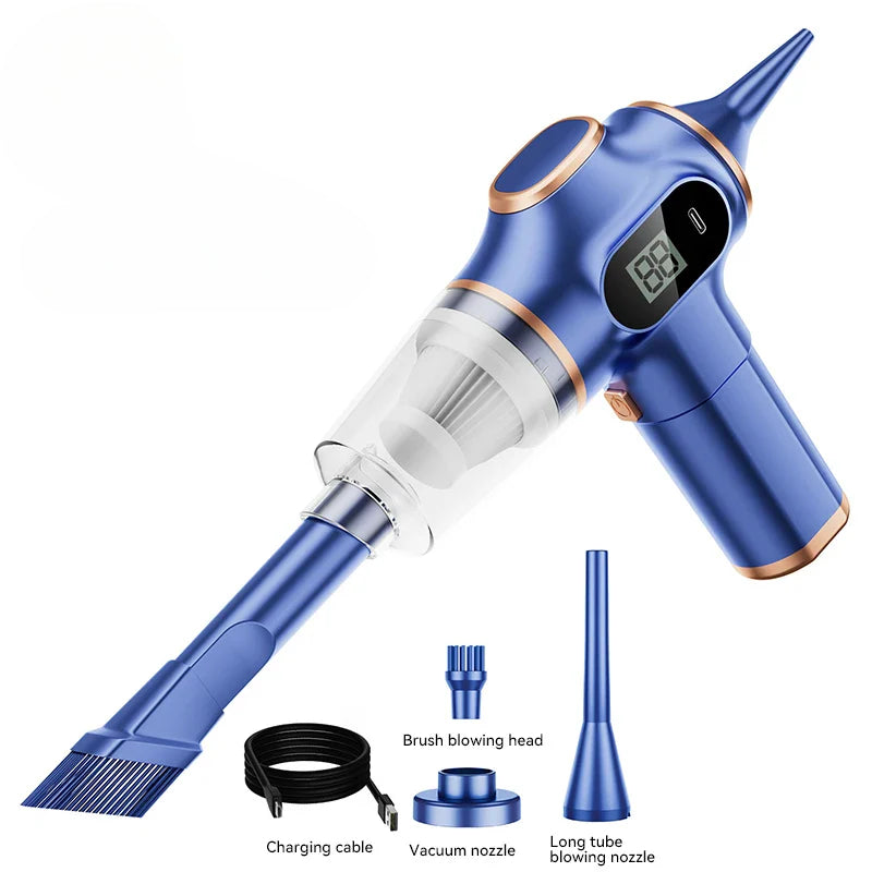 Car Vacuum Cleaner Handheld Vacuum Cleaner High Power Strong Suction Deep Cleaning Dry And Wet Home Car Vacuum Cleaner