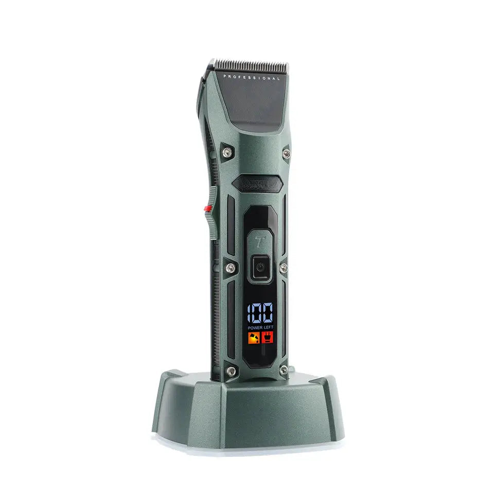 Cordless Electric Adjustable Hair Trimmer For Men Professional Beard Hair Clipper Rechargeable Two Speed Motor Haircut Machine