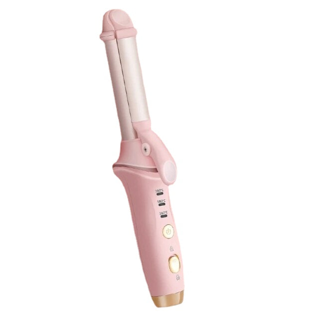 Mini Hair Curling Iron Straightener 2 in 1 Travel Mini Curling Wand for Short Hair Cordless Hair Straighteners