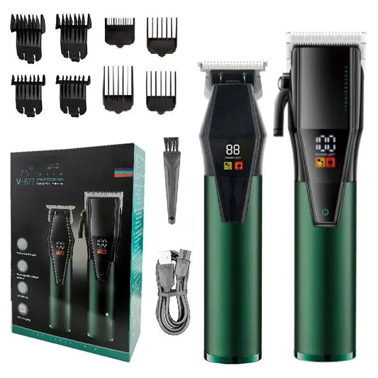 Combo Kit Men's Hair Trimmer For Beard Electric Beard Hair Clipper Rechargeable Hair Cutter Machine Haircut