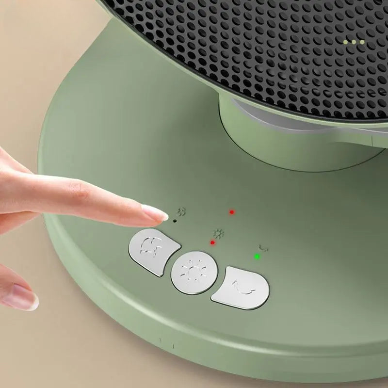 Automatic Swing Head Air Warmer Large-area Circulating Heating Ventilator PTC Ceramic Core Rapid Heating Anti-dumping