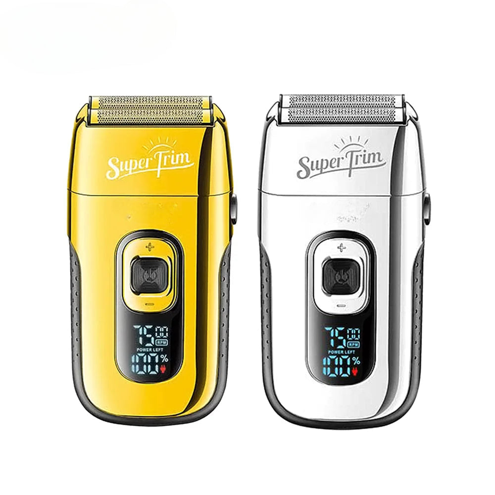 Professional Beard Trimmer Electric Razor Portable Shaving Machine Reciprocating Hair Trimmer Shaver for Men