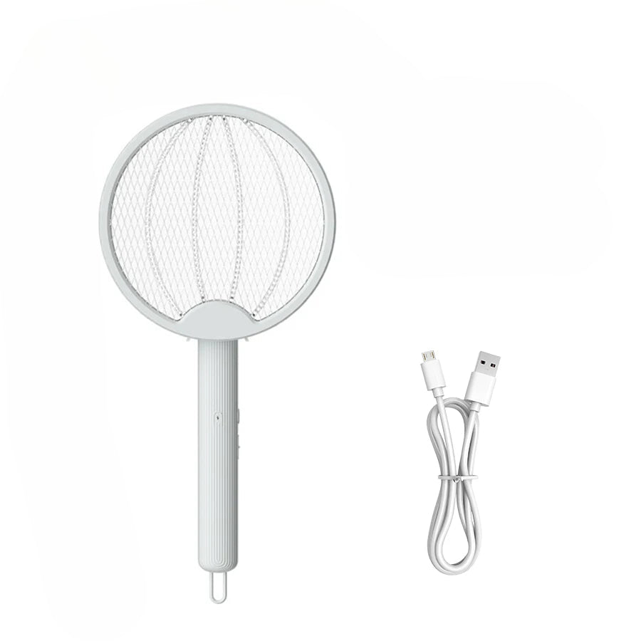 Foldable Electric Mosquito Killer Swatter USB Rechargeable Electric Household Mosquito Killer Anti Mosquito Trap With UV Light
