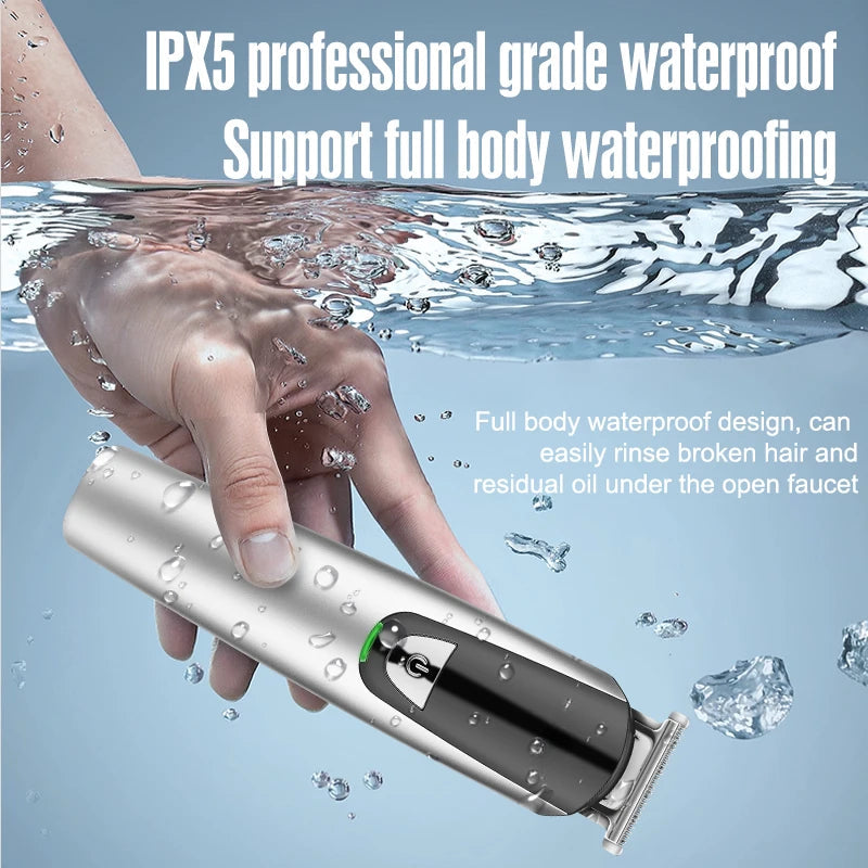 6 in 1 Changing Head Electric Clippers Household Men's Multifunctional Electric Shaver Nose Hair Clipper Set