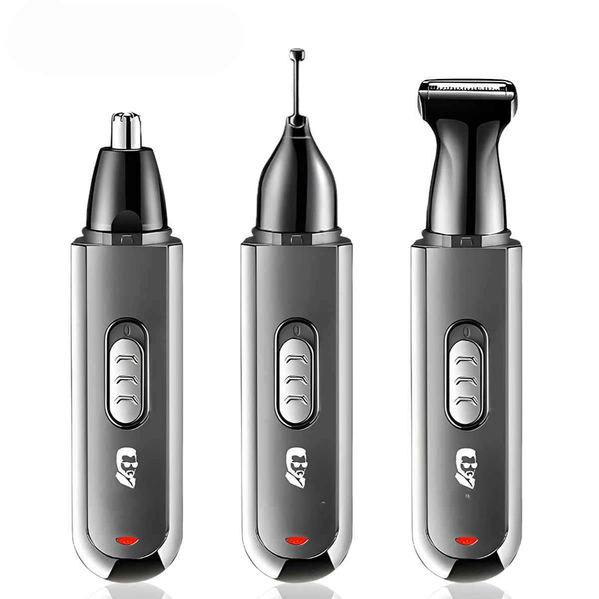 3 IN 1 Eyebrows Trimmer Type-C Nose Trimmer Electric Replaceable Hair Remover Professional USB Charging Hair Shaver