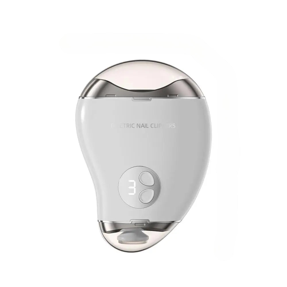 Electric Nail Cutter For Adult Mango Shape Nail Cutter For People Toe Nails Cutter 3 Speed Double Head Trimming Nail Sharpener