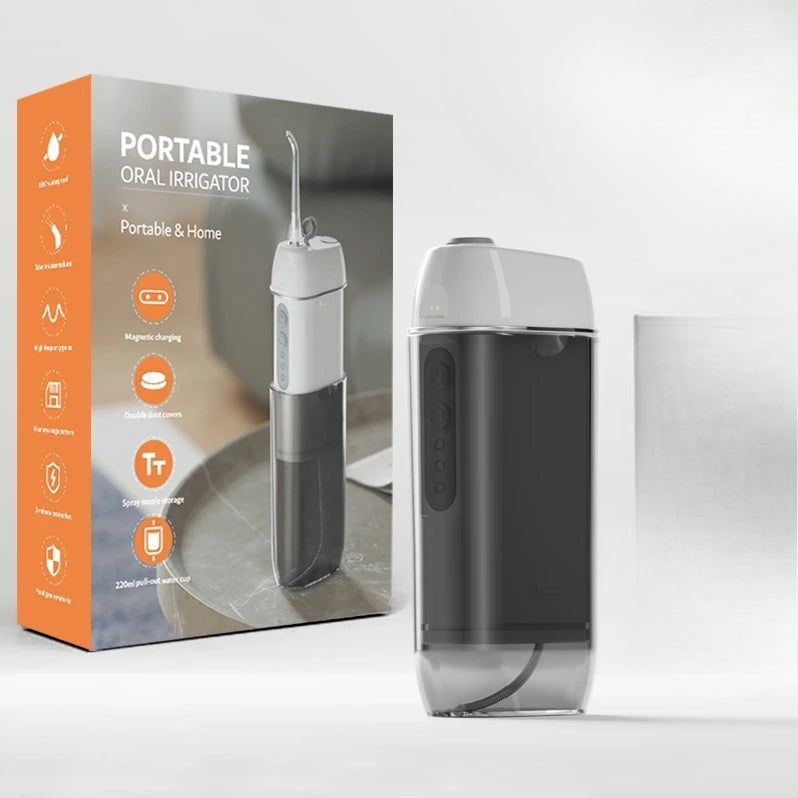 Water Floss Oral Irrigator Rechargeable Portable Dental Water Jet Home Travel Electric Tooth Cleaning Device