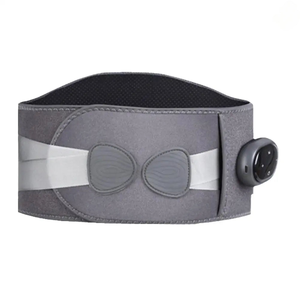 Electric Heating Waist Massage Belt Back Support Warm Hot Compress Waist Electric Abdominal Massager