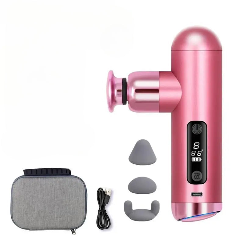 Aluminum Housing Massage Gun Brushless Big Force Massage Machine Deep Tissues Fascia Machine Gun Muscle Electric Massager