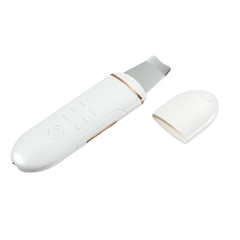 Ultrasonic Facial Skin Scrubber Skin Spatula Blackhead Acne Removal Device Pore Cleaner Deep Face Cleaning Peeling Lifting