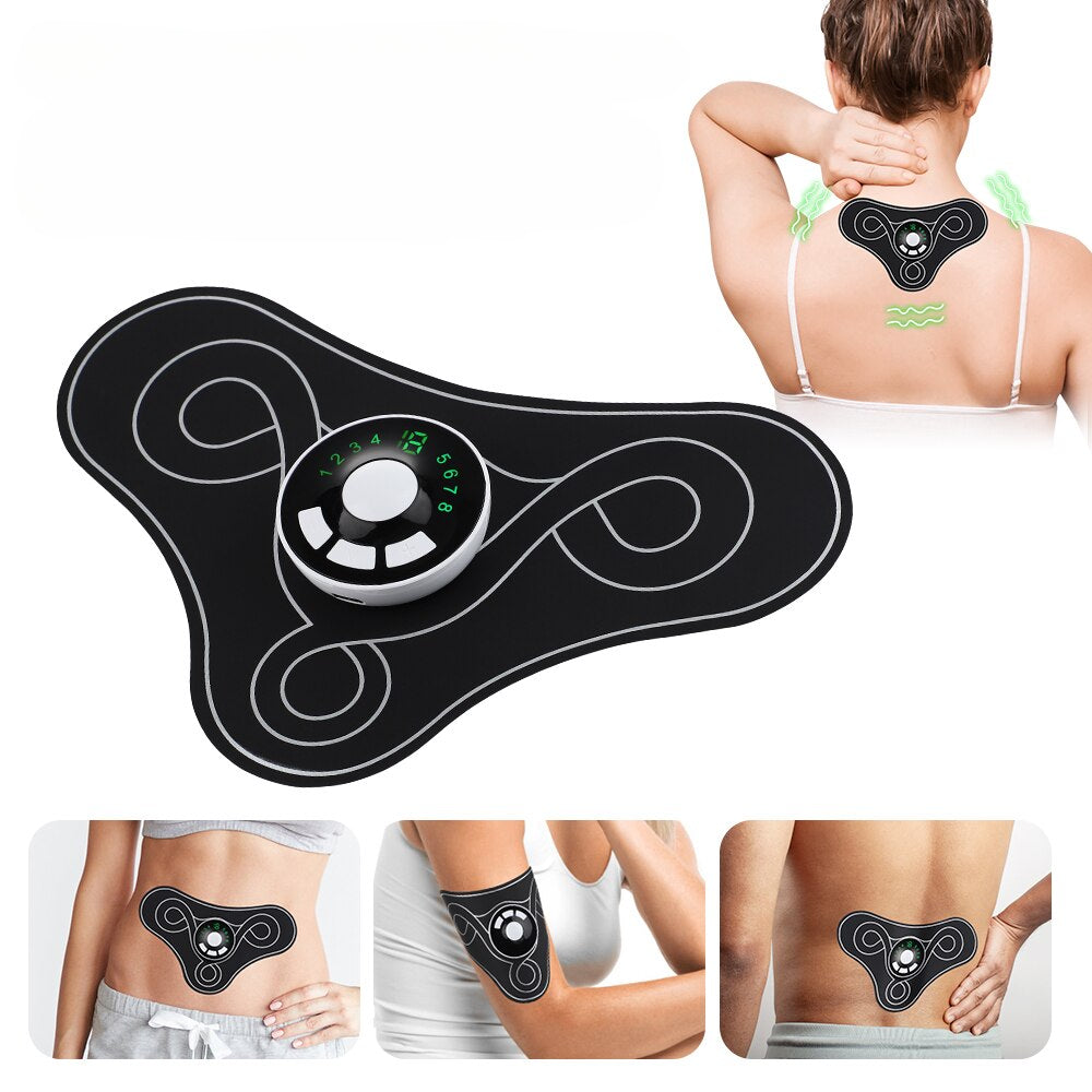 EMS Electric Massager Stimulator Pain Relief Neck Back Leg Health Care Relaxation Tool Cervical Health Care Device