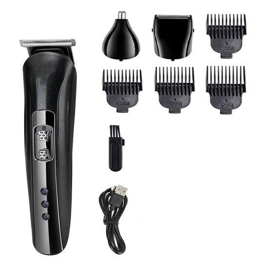 Multifunctional USB Hair Clipper Rechargeable Electric Hair Clipper Electric Shaver Beard Shaver Hair Clipper