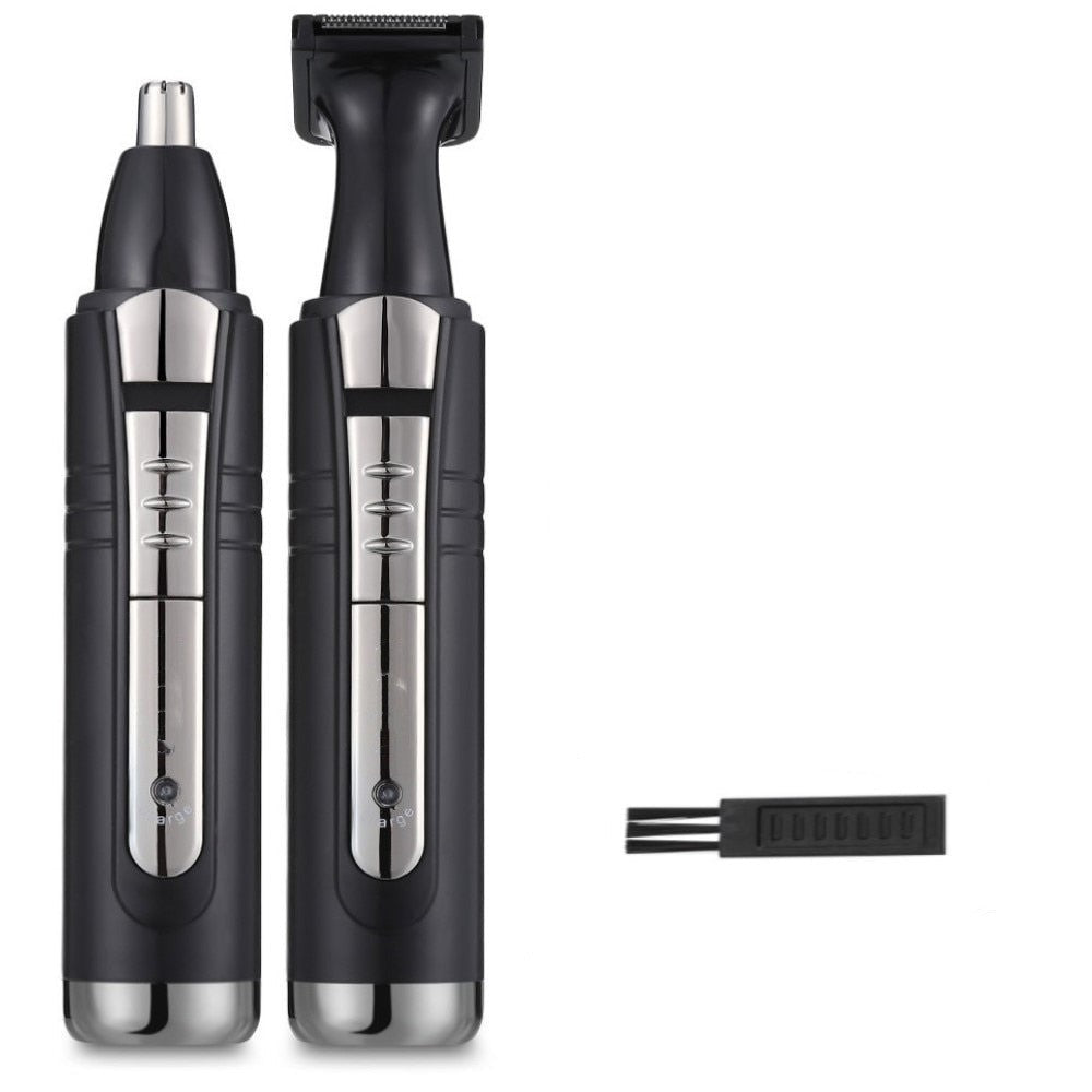 Electric Nose and Ear Trimmer 2 In 1 Face Care Hair Trimmer for Men Personal Care Tools Small Clipper with Cutting Guides