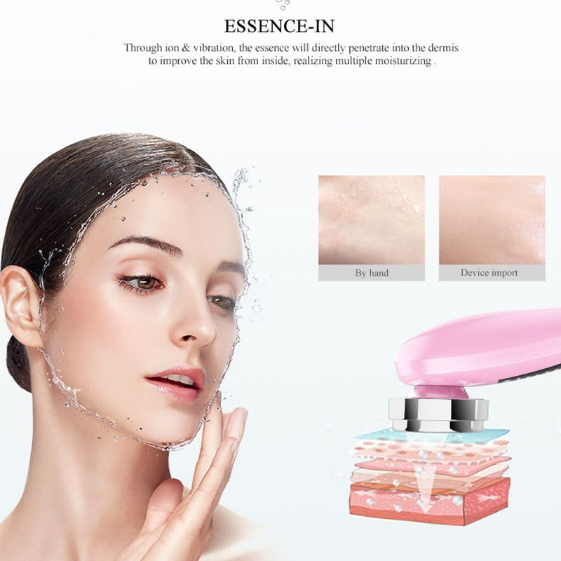 5 Modes High Frequency Facial Massager Anti Acne Microcurrent Lift Skin Tightening Remover Wrinkle Beauty Apparatus