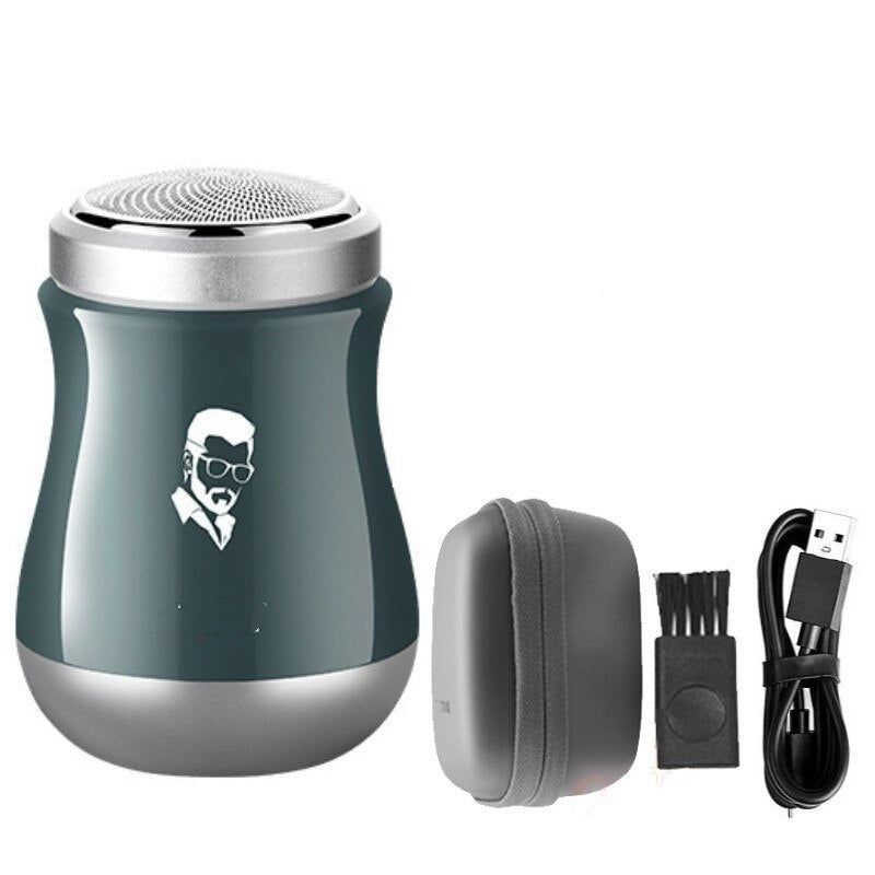 Washable Mini Powerful Rechargeable Electric Shaver for Men Beard Electric Razor Shaving Machine for Home/travel Use