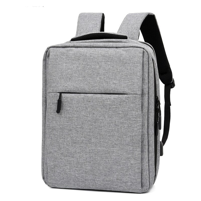 Backpack For Men Portable USB Charging Bag For Laptop 15.6 Inch Multifunctional Waterproof Rucksack Business Travel Backbag