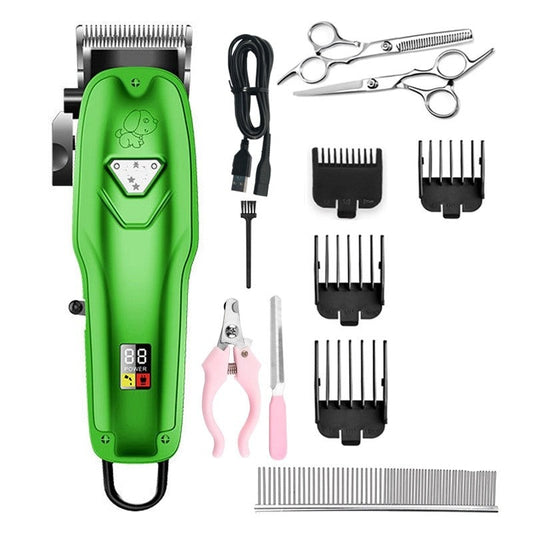 Rechargeable Professional Dog Hair Trimmer for Cat Grooming Machine Hair Remover for Pet