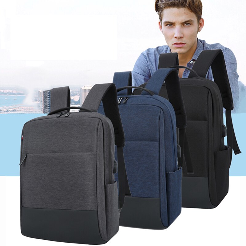 Business Men's Backpack Multifunctional Waterproof Nylon Bags Portable USB Charging Rucksack Male Laptop Casual Backpack