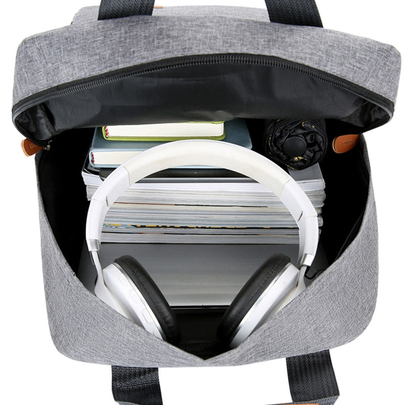 Business Casual Backpacks For Men Waterproof Oxford Cloth Bag Male Multifunction Portable Laptop Rucksack Unisex Bagpack