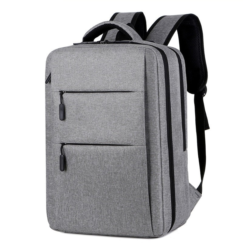 Mens Backpacks With Charging Waterproof Oxford Cloth Bag Multifunctional Laptop Rucksack Male Portable Business Bagpack