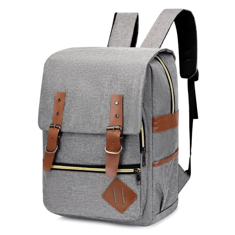 Men's Backpack Multifunctional Waterproof Oxford Cloth Bag For Laptop Portable Casual Business Rucksack Unisex Bag