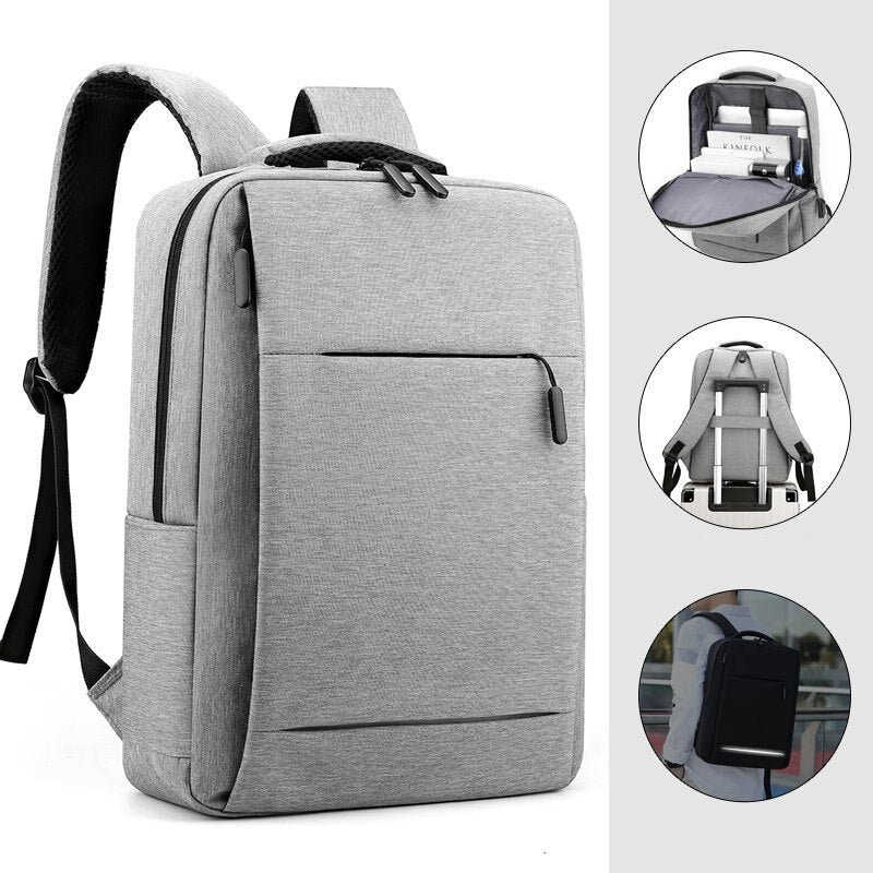Multifunctional Man Backpack Waterproof Nylon Bag Large Capacity USB Charing Business Rucksack For Laptop 15.6 Inch Male