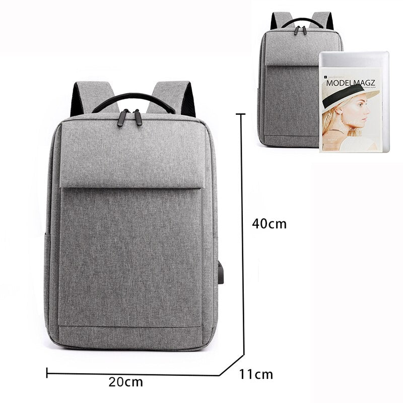 Mens Backpacks Multifunctional Waterproof Nylon Bag USB Charging  Laptop Rucksack Male Portable Business Casual Unisex Bagpack