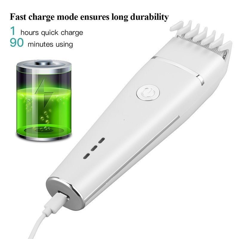 Electric Coldless Hair Clippers Low Noise Hair Cutting Shaver Adjustment Blade Haircut For Men Hair Beard Trimmer Machine